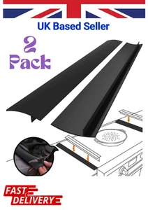 2X Silicone Kitchen Seals Gap Filler Stove Counter Gap Cover for Cooker Worktop - Picture 1 of 8