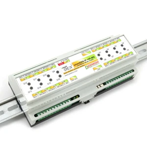 smartDEN MQTT IoT LAN Internet 16 velocidades red placa de relé - DIN Rail Box - Imagen 1 de 5