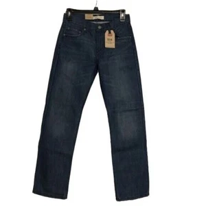 Levi's 514 NWT sz 14 regular 27 x 27 medium Wash light distressing straight leg - Picture 1 of 11