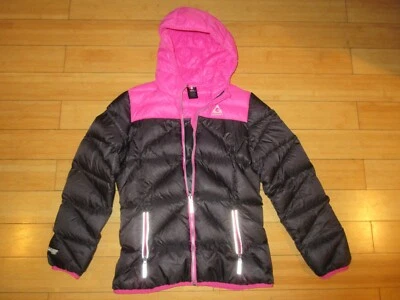 Girls Gerry Puffer Jacket Down Hooded  Fillpower 650 90% Down XL 16 coat - Image 1 of 4