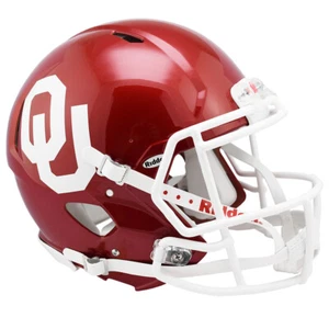 Oklahoma Sooners Riddell Speed Full Size Authentic Football Helmet - Picture 1 of 4