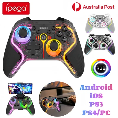 IPEGA Wireless Game Controller Gamepad Turbo Adjustable Trigger PC Android iOS - Image 1 of 4