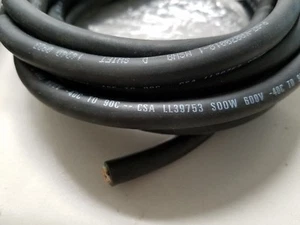 Cable de cable flexible 16/3 SOOW 16 AWG 12 PIES EE. UU. portátil exterior interior 600 V - Imagen 1 de 1