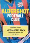 Aldershot V Northampton Town  4Th Division  26/12/81