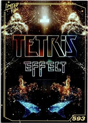 Tetris Effect Limited Run Games Gold Trading Card #593 New Mint - Image 1 of 2