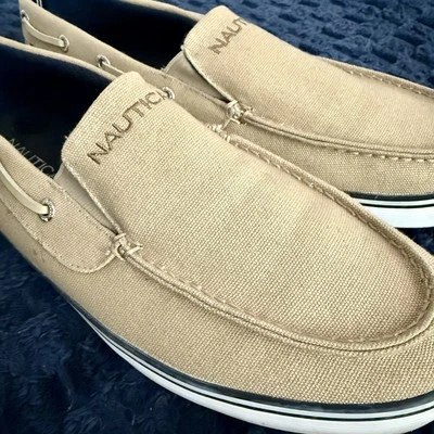 Zapatos sin cordones Nautica para hombre 12 informales para barco color tostado punto pequeño (ver foto) Foto 1 de 4