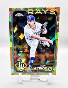 2024 Topps Chrome Sapphire Baseball #411 (Gold)  RYAN PEPIOT  [23/50] - Picture 1 of 2
