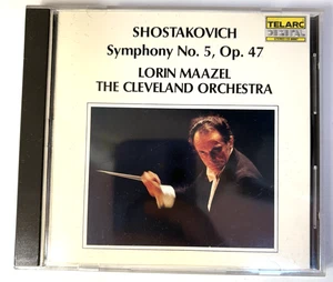 Shostakovich Symphony No. 5, Op. 47 - Lorin Maazel The Cleveland Orchestra CD - Imagen 1 de 4