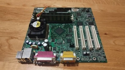 Intel Desktop Motherboard CA810e Celeron 433Mhz microATX Socket 370 ES1373D i810 - Image 1 of 4