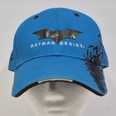 Mark Martin #6 Batman Begins Movie Promo Roush Racing Salute to You NASCAR Hat - Image 1 of 4