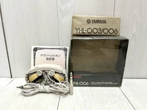 Vintage YAMAHA YHL-006 Porsche Design Dynamic Headphones Rare Japan w/Box F/S - Picture 1 of 9