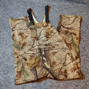 Carhartt Overalls Mens 40x34 Realtree AP Camo Canvas Double Knee Bib R50 CAP - Picture 1 of 12