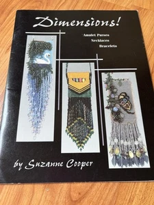 Dimensions Paperback Beading Patterns Amulet Purses Necklaces Bracelets Cooper - Picture 1 of 3