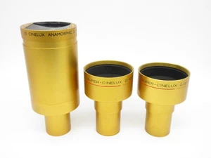 3x Schneider-Kreuznach Kino Objektiv ES Cinelux Anamorphic 2x MC 2/37,5mm 2/40mm - Picture 1 of 21