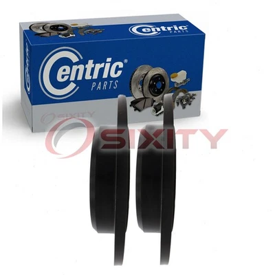 2 rotores de freno de disco traseros centrados para Jeep Grand Cherokee 2011-2020 de Foto 1 de 4