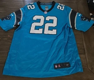 NFL Carolina Panthers #22 Christian Mc Caffrey Nike On Field Trikot Herren Gr. L - Bild 1 von 14