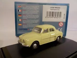 Renault Dauphine - Amarillo, 1/76 Oxford Diecast 76rd002 - Imagen 1 de 1