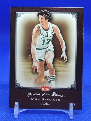2005-06 Fleer Greats of the Game John Havlicek #94 HOF - Image 1 of 2