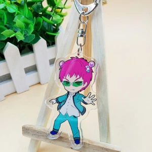 The Disastrous Life of Saiki K Key Chains Pendants Saiki Kusuo Charms Keychain - Picture 1 of 1