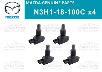 Juego de 4 bobinas de encendido rotativas MAZDA RX8 RX-8 13B N3H1-18-100C Japón nuevas Foto 1 de 4