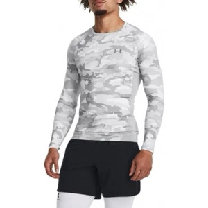 🔥 $80 Under Armour CGI Compression Crew Training Shirt Gray Camo Men's Small - Picture 1 of 5
