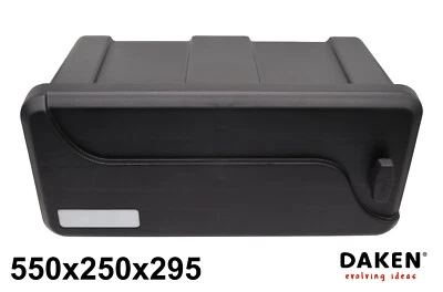 Deichselbox "Daken" Staubox Anhängerbox für Pkw Anhänger Pritsche Blackit 1 - Bild 1 von 4
