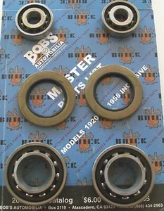 1937 - 1940 BUICK FRONT INNER & OUTER WHEEL BEARINGS & OIL SEALS KIT +131 pg.CAT - Picture 1 of 3