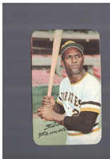 Roberto Clemente Pittsburgh Pirates 1971 Topps Supers Baseball Card #37