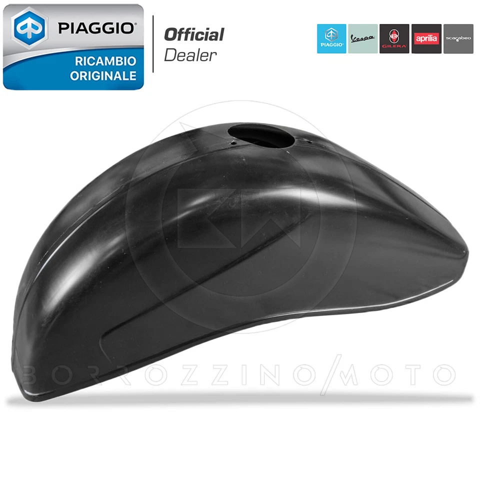 Piaggio 36422 Parafango Anteriore per Vespa 50 N, 50 Special, Primavera - Nero
