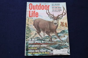 1964 OCTOBER OUTDOOR LIFE MAGAZINE - FISHING, HUNTING, CAMPING - E 9084 - Picture 1 of 2