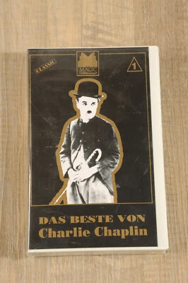 Charlie Chaplin VHS Videocassette Das Beste von Charlie Chaplin 1, NEU eingeschw - Bild 1 von 2