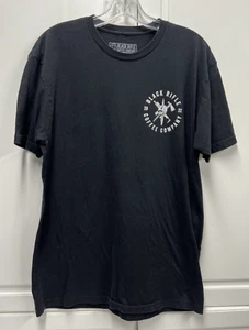 Maglietta Black Rifle Coffee Company Nera 2022 Ali Teschio Grafica - Large - Foto 1 di 6