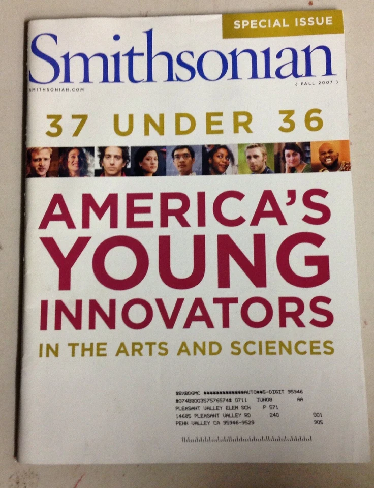 Smithsonian Magazine - America's Young Innovators In Arts And Sciences Fall 2007 Foto 1 de 1