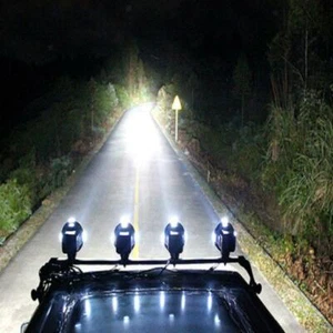 4 Inch 100W Jeeps SUV HID Xenon Driving Light Spotlight Work Lamp 12V Red - Picture 1 of 10