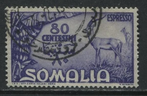 Somalia 80 centesimi Special Delivery used - Picture 1 of 1