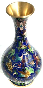 Cloisonne Vase Geschenk an WA Gouverneur von Min of Foreign Affairs Repub China 14" - Bild 1 von 20
