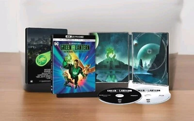 DC UNIVERSE Movie GREEN LANTERN: Beware My Power (4K UHD + Blu-Ray + Digital)NEW - Image 1 of 2