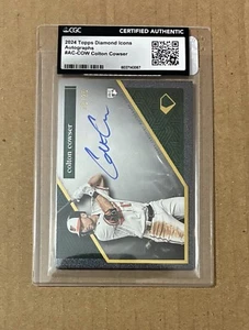 2024 Topps Diamond Icons Colton Cowser Rookie Auto /25! Orioles! Signature! - Picture 1 of 2