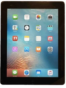 Apple iPad 2 16GB, Wi-Fi, 9.7in. Silver. Works Though Extensive Screen Damage - Picture 1 of 14