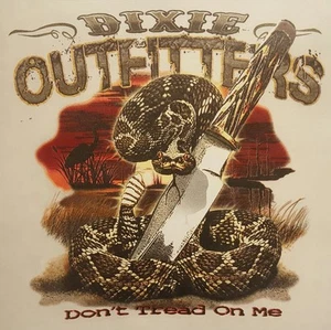 DIXIE OUTFITTERS DON'T TREAD ON ME RATTLESNAKE 4X SHIRT #7115 - Picture 1 of 4
