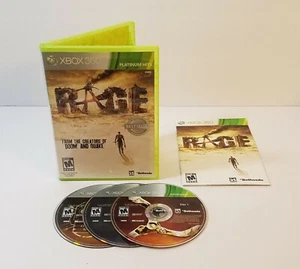 Rage (Microsoft Xbox 360, 2011) cib complete in case with manual - Picture 1 of 1