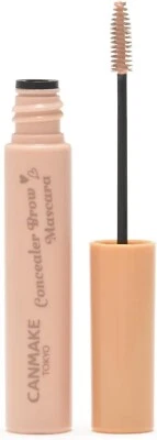 Canmake Concealer Brow Mascara 4.0g 01 Pink Beige - Image 1 of 4
