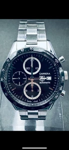 Tag Heuer Carrera cal 16 Chronograph, überholt zust.1b - Bild 1 von 14