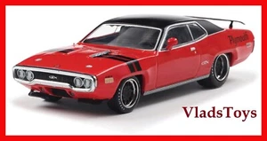 Modelos IXO escala 1:43 diecast 1971 Plymouth GTX - rojo Ralley IA43005 - Imagen 1 de 3