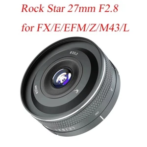 Astrhori  27mm F2.8 Large aperture Manual lens For Canon Nikon Sony Fujifilm M43 - Picture 1 of 5