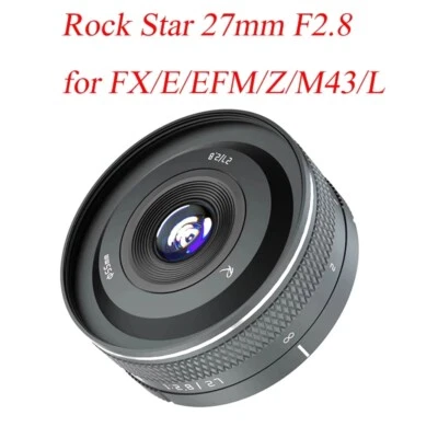 Astrhori  27mm F2.8 Large aperture Manual lens For Canon Nikon Sony Fujifilm M43 - Image 1 of 4