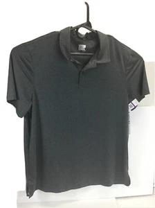 32 Degrees Cool Mens Moisture Wicking Performance Polo Charcoal XXL NEW - Picture 1 of 7