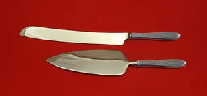 Grosvenor by Community Plate Silverplate HHWS  Wedding Cake Set 2pc Custom - Picture 1 of 1