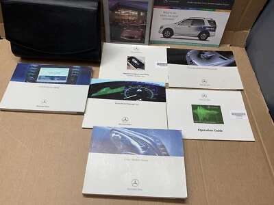 Mercedes Benz Clase S 2003 S430 S500 S55 S 600 modelos manual de operador con estuche Foto 1 de 4