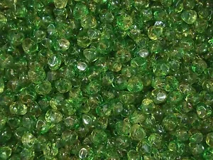 Cuentas de plástico pellizcadas 25 g limón/lima joyería artesanía hágalo usted mismo - Imagen 1 de 2